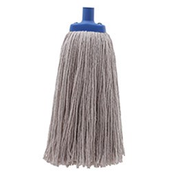 Kleaning Essentials Polyester Cotton Mop Head White 450Gm