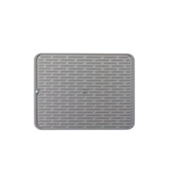 Silicone Drying & Heat Safe Mat Grey 429x318x6mm