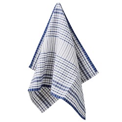 Tea Towel Super Soaker Blue Cotton 450X760mm