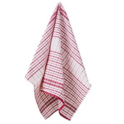 Tea Towel Super Soaker Red Cotton 450X760mm