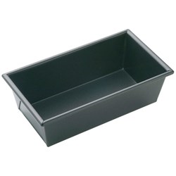 LOAF PAN 230X125X70MM BLK N/S (6)