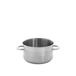 Pro.Cooker Low Casserole 400X155mm 19.4Lt S/S No Lid(2)