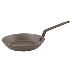 Frypan 300X45mm H/Duty Blk Steel