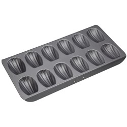 Masterpro Non-Stick 12 Hole Madeleine Mould