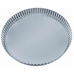 QUICHE TIN 80X18MM FLUTED LOOSE BASE