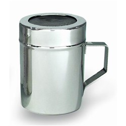 Fine Mesh Handled Condiment Shaker Stainless Steel 285ml