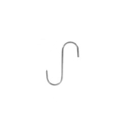 Butchers Hook 160X6mm Fixed 1Point S/S