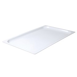 Insert Pan Melamine 1/1 Size 530X325x20mm Wht (6/12)