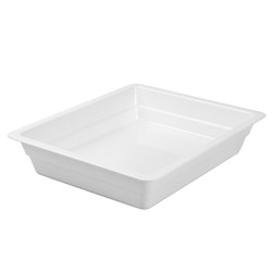 Ryner Melamine 1/2 White Insert Pan