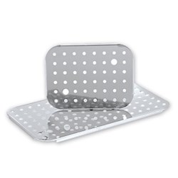 DRAIN TRAY 1/2 SIZE INSERT PAN S/S (4)