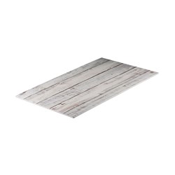 WHT WASH WOOD 1/1 PLATTER 530X325MM MELAMINE (3/6)