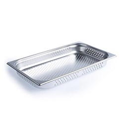 Culinary Anti-Jam Perforated Insert Steam Pan 1/1 65mm Pro.cooker