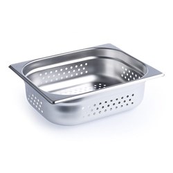 Culinary Anti-Jam Perforated Insert Steam Pan 1/2 100mm Pro.cooker