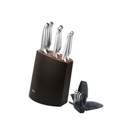 Furi Pro 8pce Knife Block Set Including Sharpener