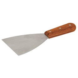 Grill Scraper with Wood Handle 100mm