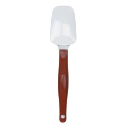 SPOON SPATULA HIGH HEAT 240MM RED PLASTIC HDL (24)