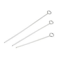 SKEWER 200MM S/S ROUND PER DOZEN