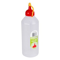 SQUEEZE SAUCE BOTTLE 1LT CLR PLASTIC (6)