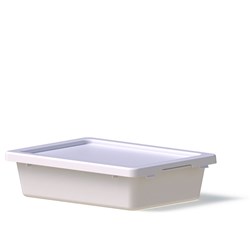 Stack and Nest Crate White 22L A Plus