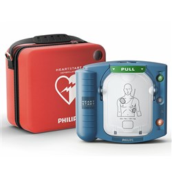 HEARTSTART DEFRIBRILLATOR  HS1 W/ CASE 265X145X245MM