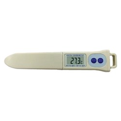 Thermometer Digital Probe Wall Mountable Flat