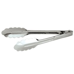 Tongs S/S 250Mm H/Duty No Clip