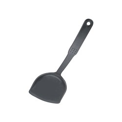 Nylon Solid Wok Turner Solid Black