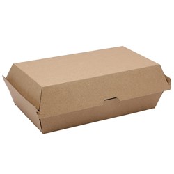 Snack Box Large Kraft 76mm