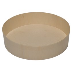 Wooden Veneer Round Box 165mm