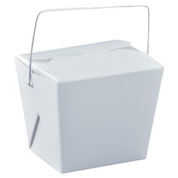 Board Food Pail White 240ml