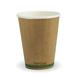 BioCup Double Wall 80Mm Kraft G.Stripe 8Oz 240Ml 50/Pkt (20) BioPak