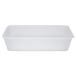 Plastic Freezer Grade Rectangle Container Opaque 500ml 