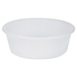 Plastic Freezer Grade Round Container Opaque 280ml