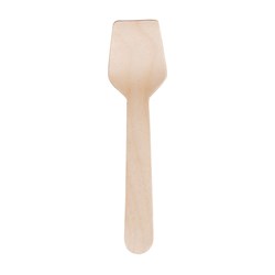 Wooden Gelato Spoon Brown