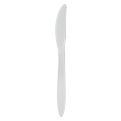 Plastic Knife White