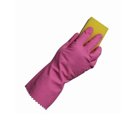 GLOVE PINK SILVERLINE 7.5 SML (144)