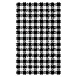 Greaseproof Deli Wrap Paper Gingham Black 310mm  