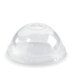 Biocup Lid Dome X-Slot Pet Clr 390-650Ml 92X42mm 100/Pkt (10)