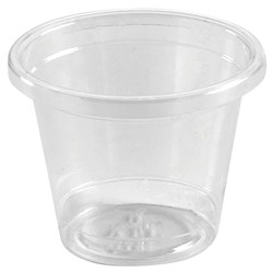 BioCup PLA Sauce Cup Clear 30ml BioPak