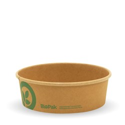 BioBowl Kraft Bowl Small 500ml BioPak