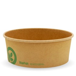 BioBowl Kraft Bowl Extra Large 1300ml BioPak