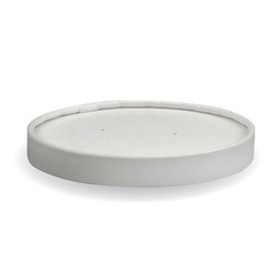 BioBowl Lid Paper White 430-950ml BioPak