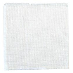 Embossed Paper Beverage Napkins White 1/4 Fold 240x240mm