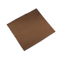 LISAH 2PLY DINNER NAPKIN QLTD CHOCOLATE 50/PKT (18)