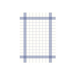 NAPKIN TOWEL BLUE CHECK 380X540MM 250/CTN