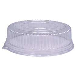 Plastic Round Platter Lid Clear Suits 406mm