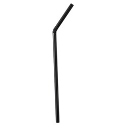 Flexible Straws Black