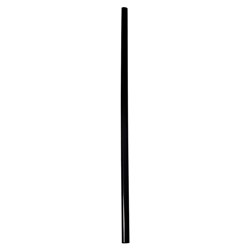 Plastic Jumbo Straw Black