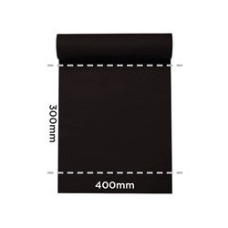 Lisah Paper Table Runner/ Placemat Black 400mmx24m