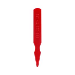 STEAK MARKER RARE 60MM RED PLASTIC 5000/CTN